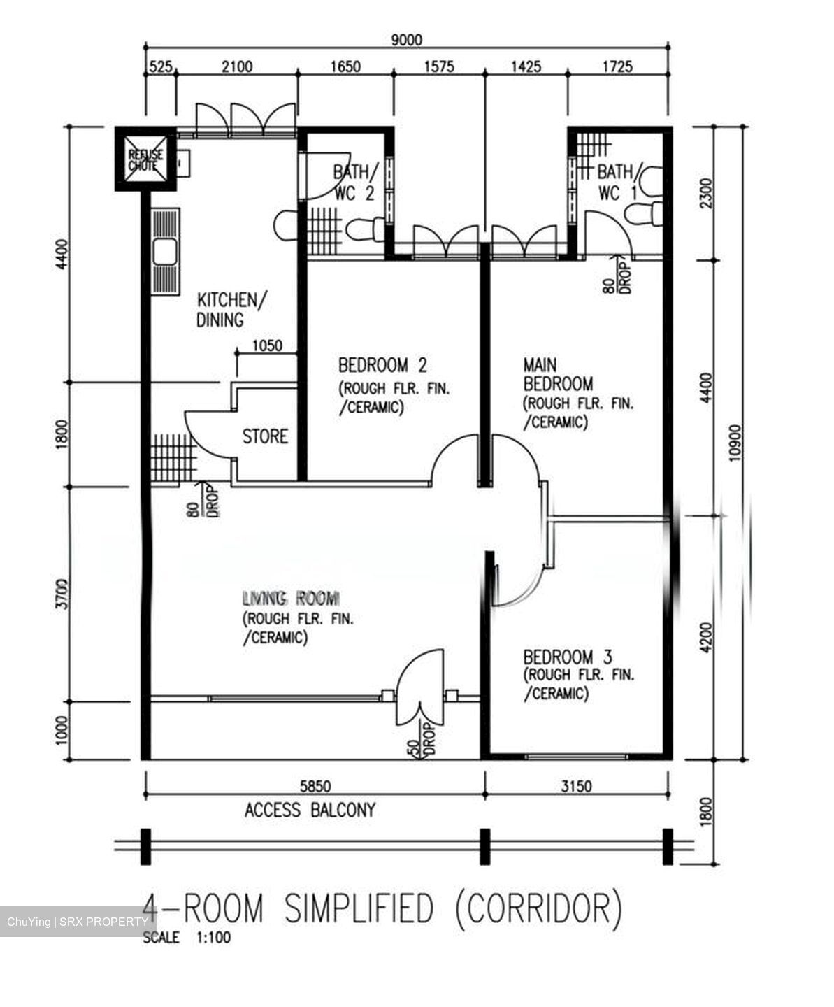 Blk 106 Bishan View (Bishan), HDB 4 Rooms #580808451
